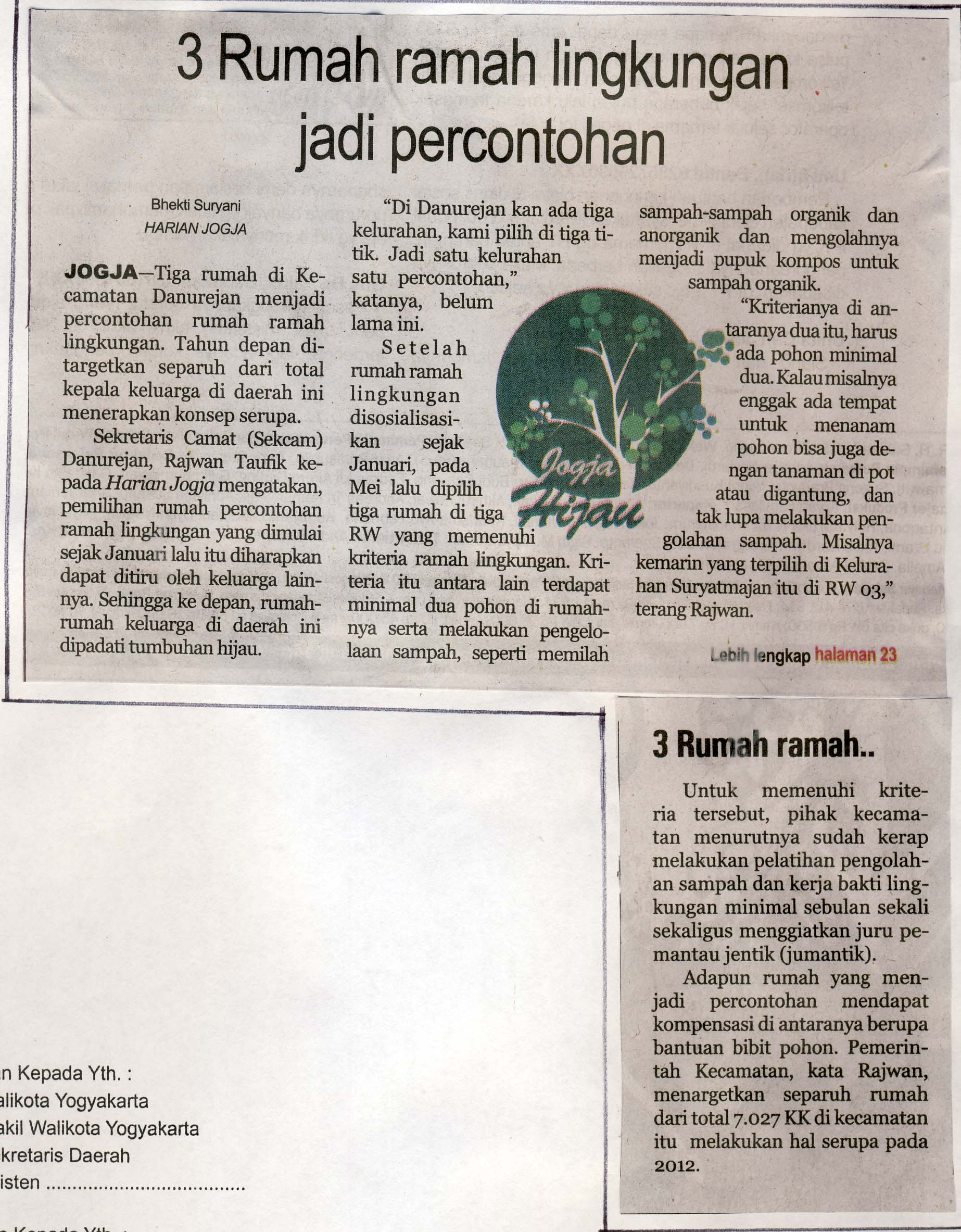 Kliping jogja terbaru